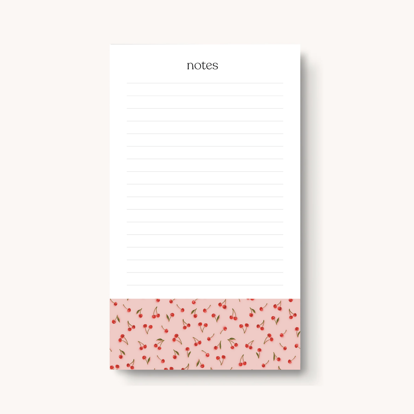 Bloc-notes - Cerises