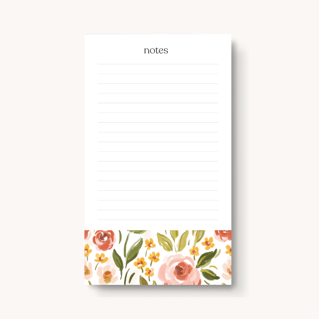 Bloc-notes - Printemps