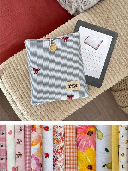 Pochette à liseuses (6 pouces) PERSONNALISÉE