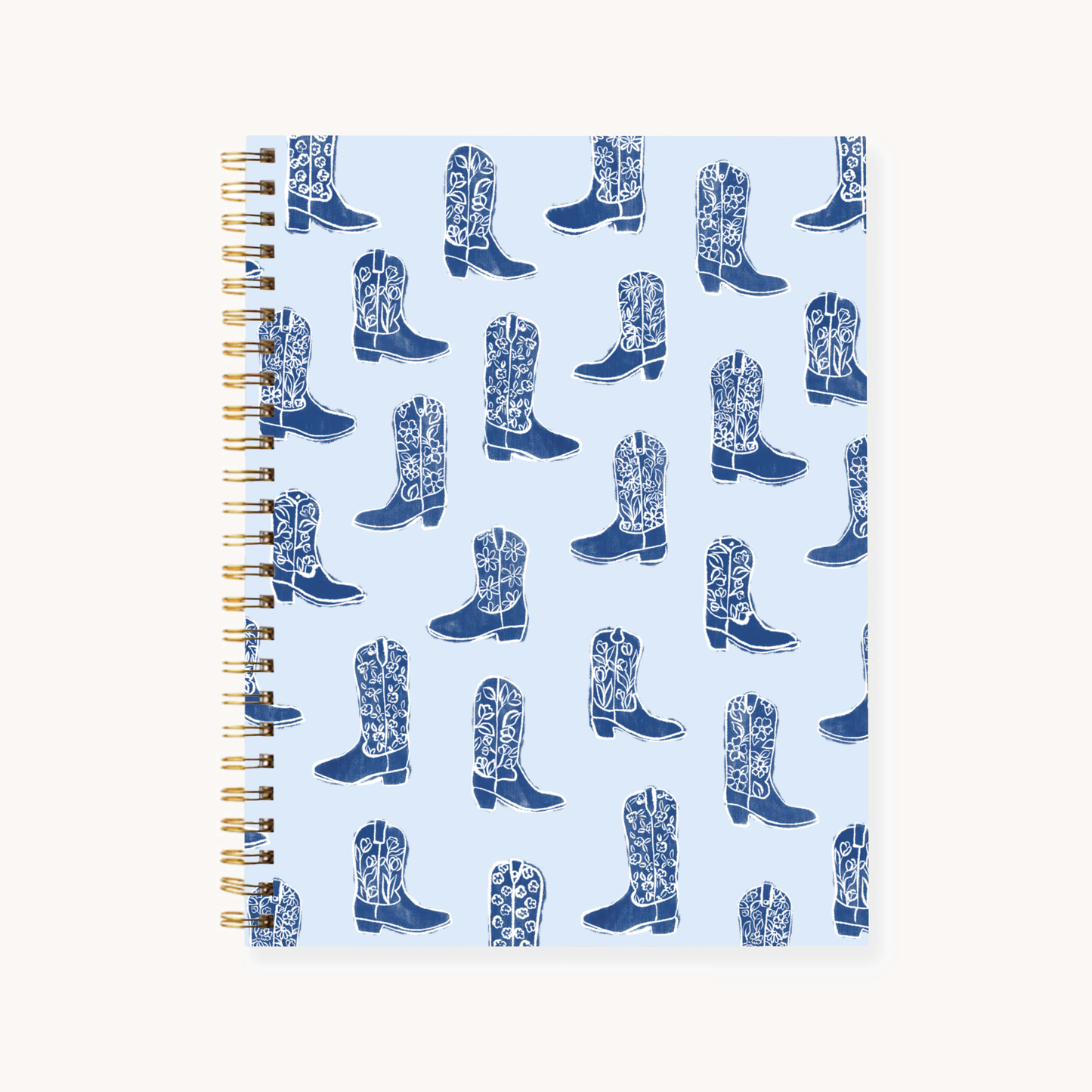 Carnet A5 à spirale - Santiags