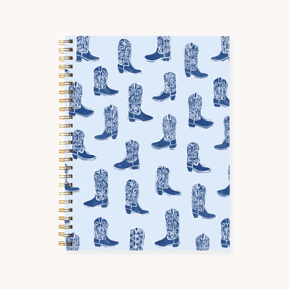 Carnet A5 à spirale - Santiags