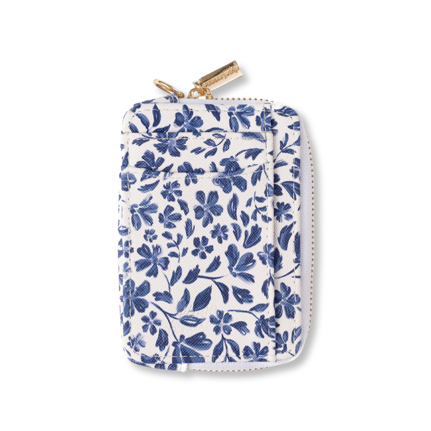 Porte-monnaie - Bleu floral