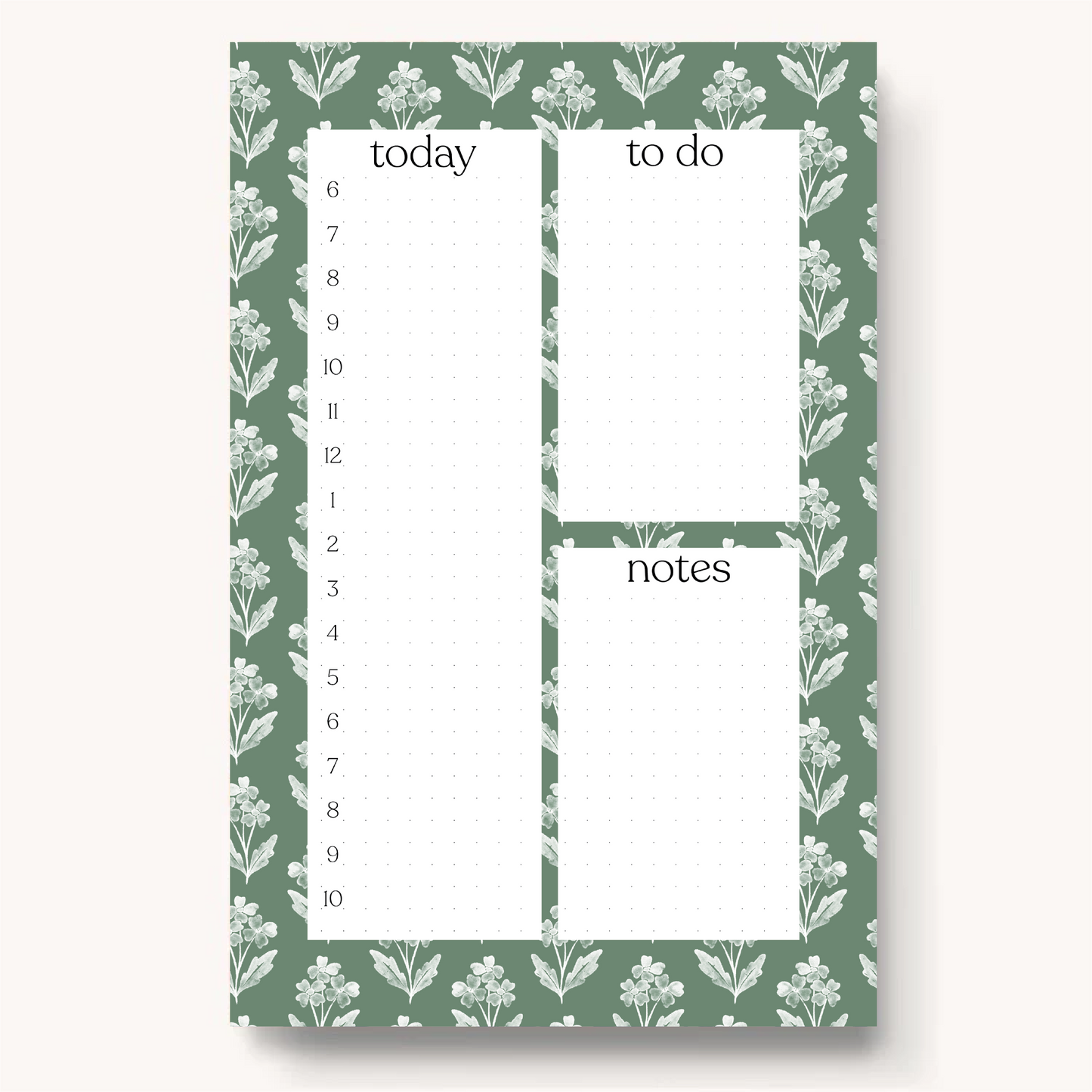 Bloc-notes quotidien - Sauge