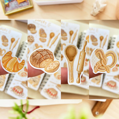 Planche d'autocollants - Bakery