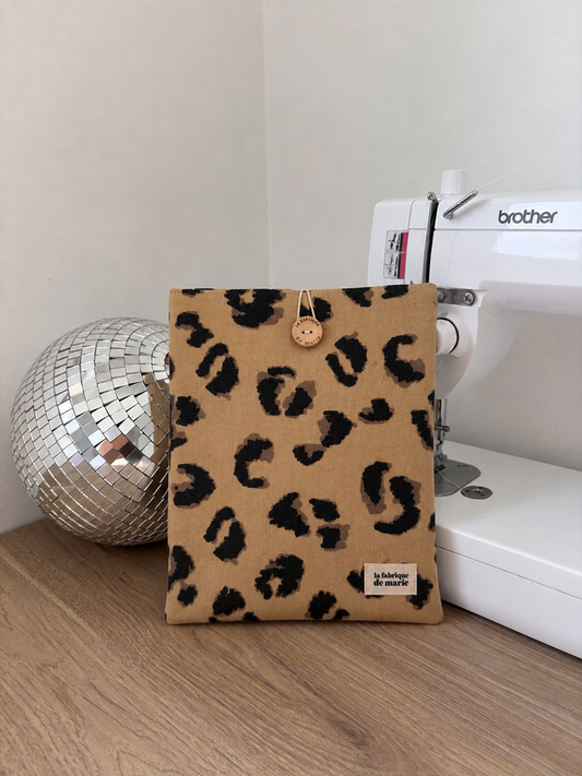Pochette à liseuses LÉOPARD (6 pouces)