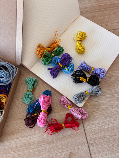 Lot d'élastiques 1 mm - Multicolore