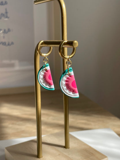 Boucles PASTÈQUES
