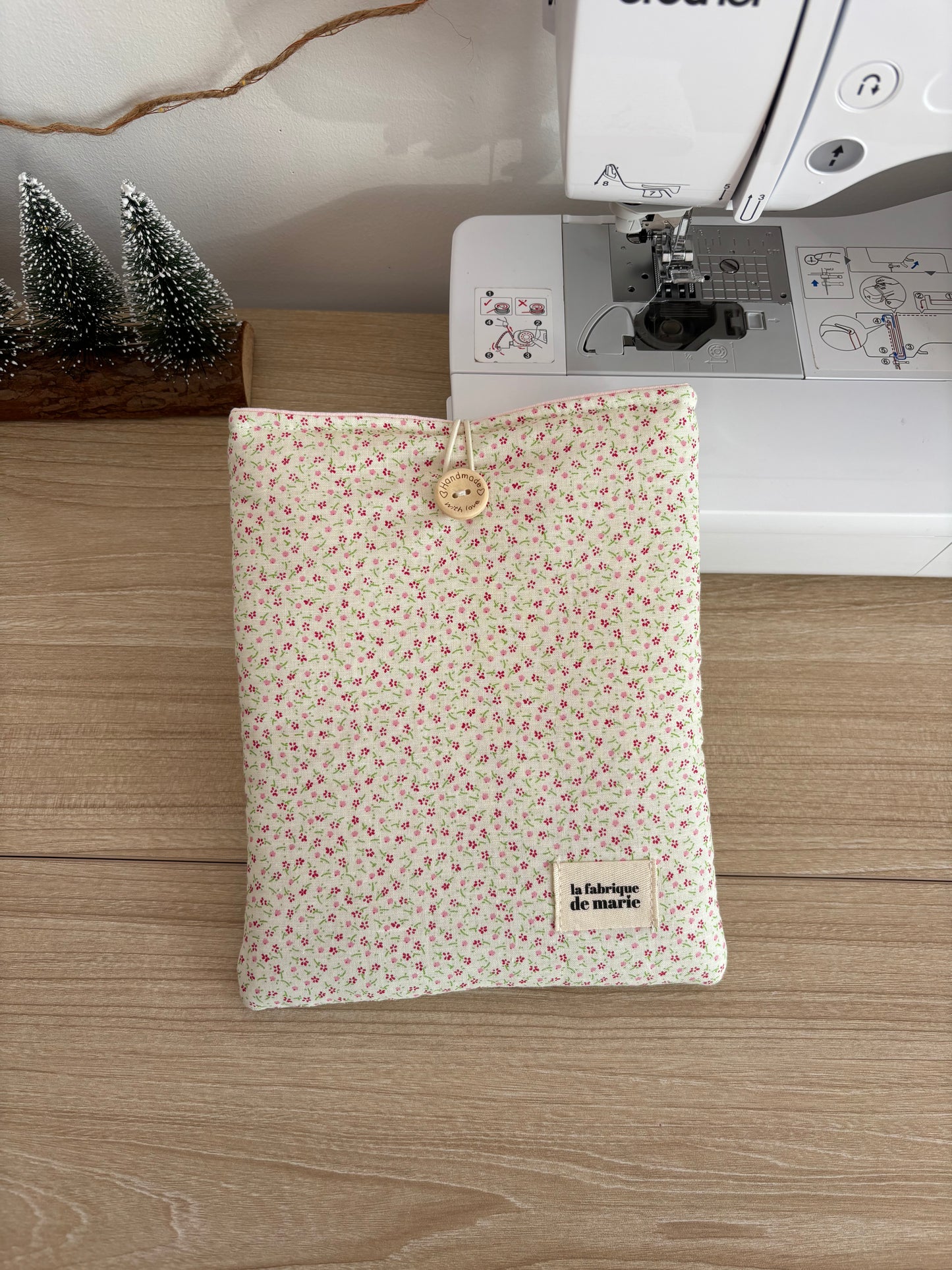 Pochette à livres FLEURS