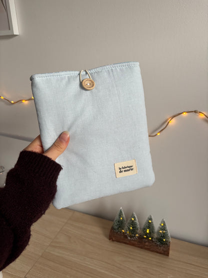 Pochette à livres BLEU