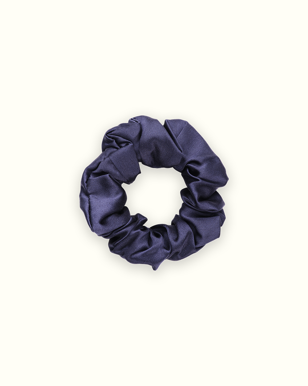 Chouchou 100% Pure Soie - Bleu nuit