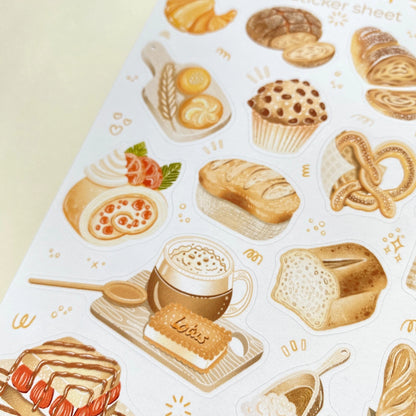 Planche d'autocollants - Bakery