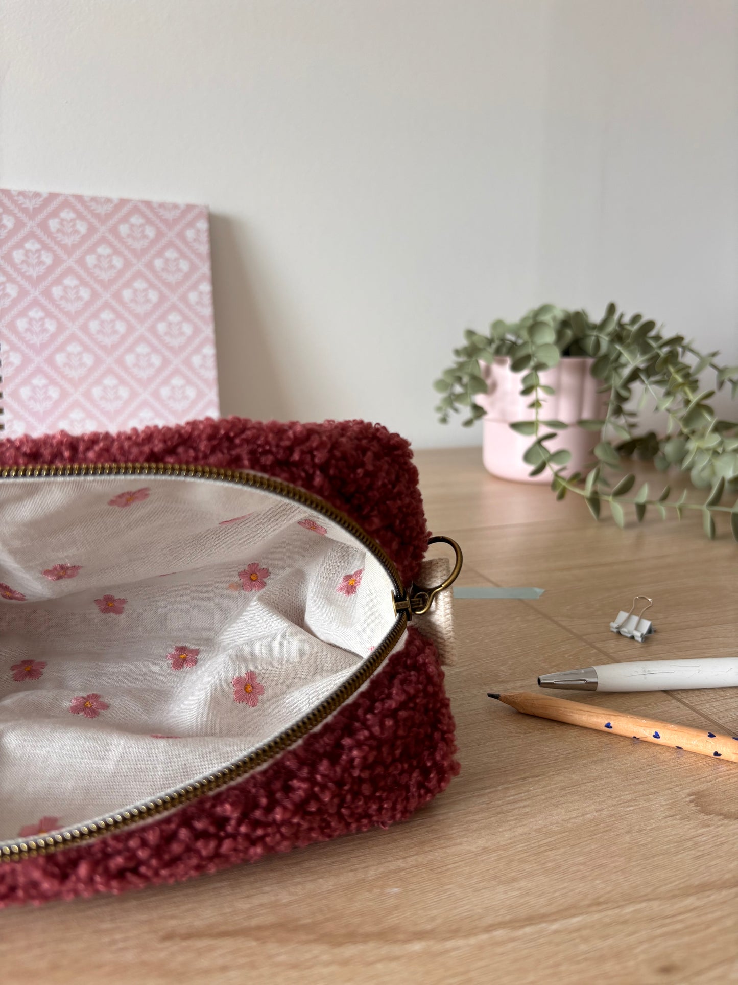 Trousse à crayons – Cerise