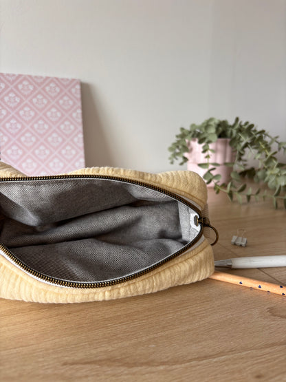 Trousse à crayons – Vanille